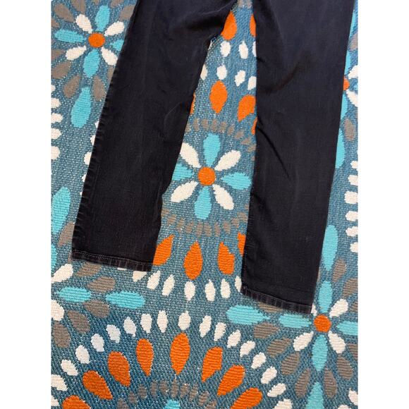 Earl Jeans Black Wash Embellished Rhinestones size 10 GUC Jeggings - Picture 9 of 12